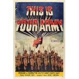 Propaganda Poster This Is Your Army USA Recruitment