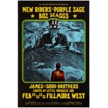 Advertising Poster New Riders of the Purple Sage Bill Graham Rock Concert