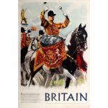 Travel Poster Britain Royal Horse Guards
