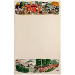 Set 2 Travel Posters London Undreground Transport Out and About The Farms James Arnold No Text