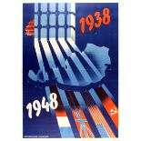 Propaganda Poster Austria People Party Nazi Prison Allies WWII