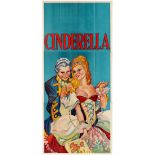 Advertising Poster Theatre Cinderella Pantomime UK