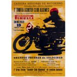 Sport Poster Motorcycle Races Spain Valencia Pirelli