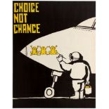 Propaganda Poster Anti Vietnam War Choice Not Chance Tomi Ungerer