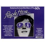 Film Poster Movie Purple Haze Jimi Hendrix The Animals