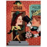 Film Poster Babes On Broadway Judy Garland Mickey Rooney Jacques Kapralik 1942