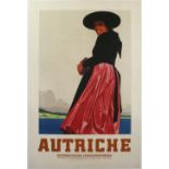 Travel Poster Autriche Austria Wagula