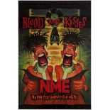 Advertising Poster NME Blood & Kisses Graham Humphreys Music