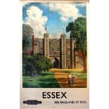 Travel Poster Essex St Osyth British Railways