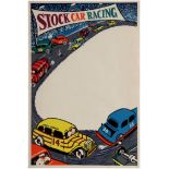 Sport Poster Stock Car Racing UK Studio Seven