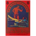 Advertising Poster The Young Bloods Avalon Ballroom Rock Concert