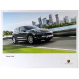 Advertising Poster Porsche Cayenne S Diesel