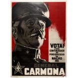 Propaganda Poster General Carmona Portugal Elections