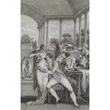 Berchoux,J.La gastronomie ou l'homme des champs a table. 4. ed. Paris, Giguet & Michaud 1805. Kl.8°.