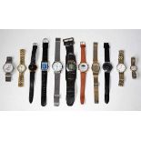 Sammlungvon über 100 Armbanduhren, ca. 1950 - 2000. U.a.+Bezeichnet mit+ Elstar Automatic