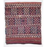 Schasavan Sumakh u. 3 Taschen. u.a. Shasavan Sumakh Tasche Persien um 1920 Wolle auf Wolle, 38 x