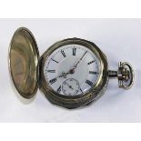 H.Kaufman SavonetteManchester. Gehäuse Chester 1888 Silber. Uhrwerk mit Spitzzahnankerhemmung.