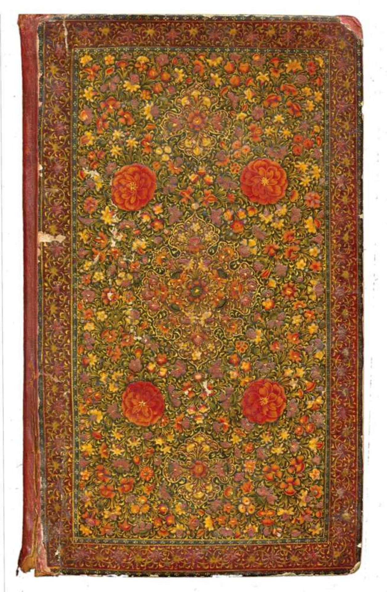 Koran.Arabische Handschrift auf gelblichem gewachstem Papier, Indien 2. H. 17.-1. H. 18. Jh. Gr. - Bild 4 aus 4