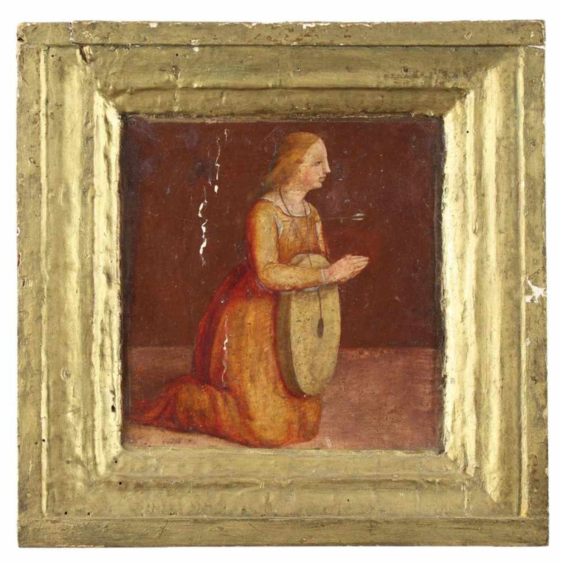 Paolo, Giannicola di(ca. 1460 Perugia 1544). 'Die hl. Christina. Die Brust mit dem Pfeile