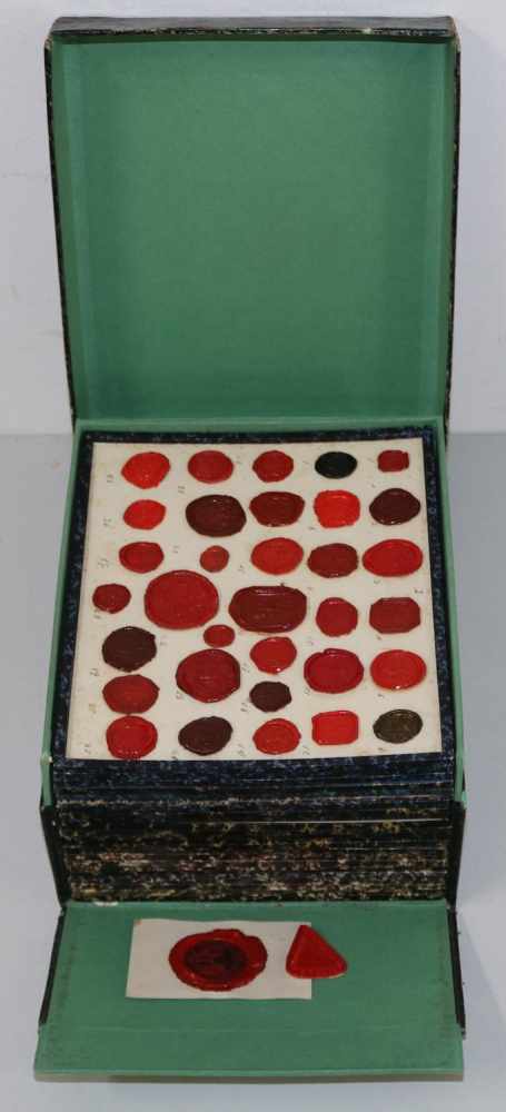 Siegel-Sammlung mit ca. 2800 Siegeln mit Schwerpunkt Schweiz, wohl vorwiegend 19. Jh. Überwiegend - Image 6 of 6