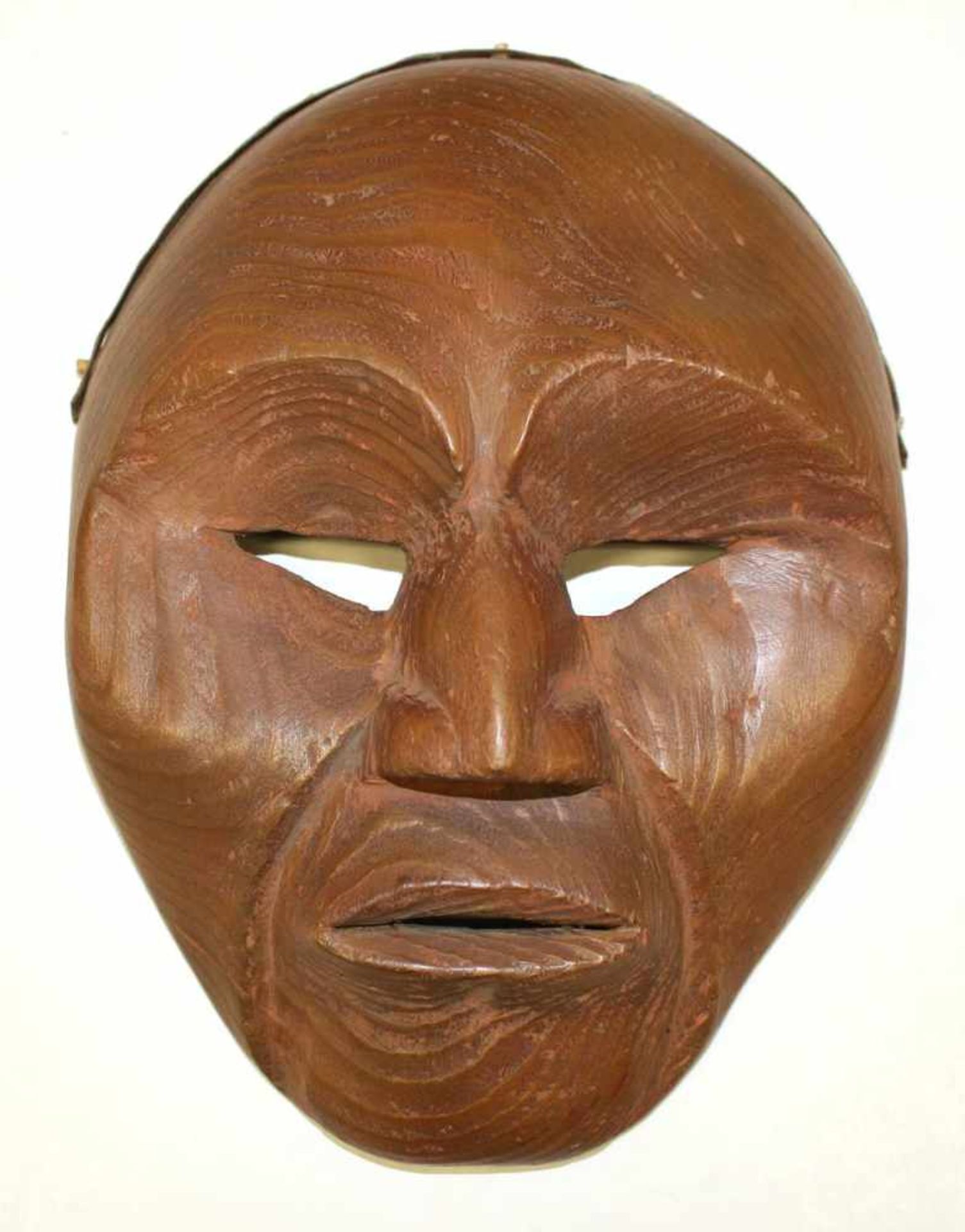 Museale Maskenvon 35 musealen Masken. Viele seltene Stücke, die im Kunsthandel u. Auktionen erworben - Image 12 of 14