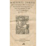 Dürer,A.De symmetria partium humanorum corporum libri quattuor, e Germanica lingua, in Latinam