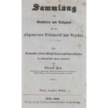 Schiller,F.Wallenstein ein dramatisches Gedicht. 2 Tle. in 1 Bd. Tbg., Cotta 1800. 1 Bl., 238 S.;