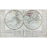 Clouet,(J.B.L.).Geographie moderne avec une introduction. Paris, Mondhare 1780. Fol. Mit 8