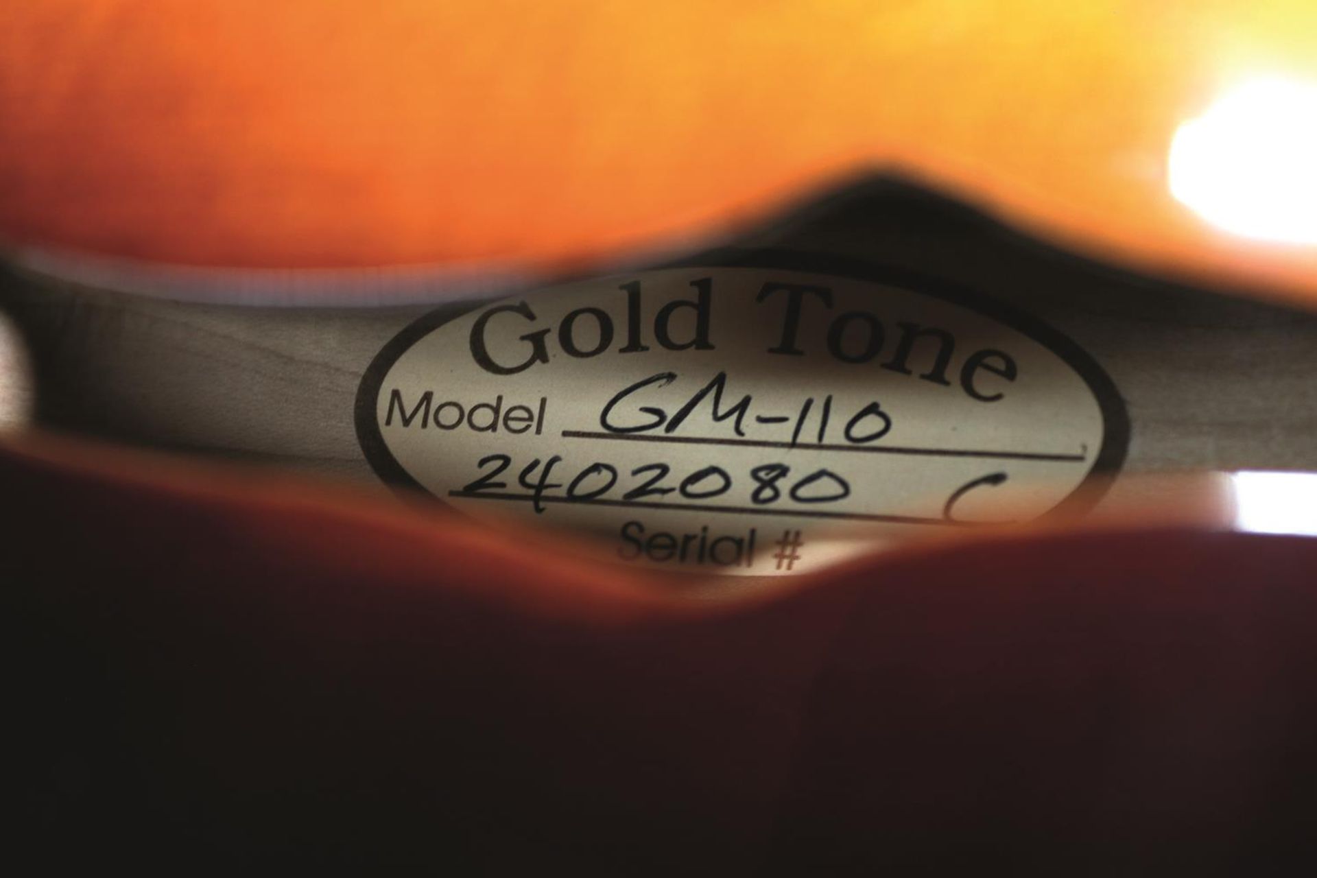 Gold Tone GM-110Riegel-Mandoline. Nahezu neuwertiger Zustand. Im Case. Feine Verarbeitung. Modellnr. - Bild 3 aus 5