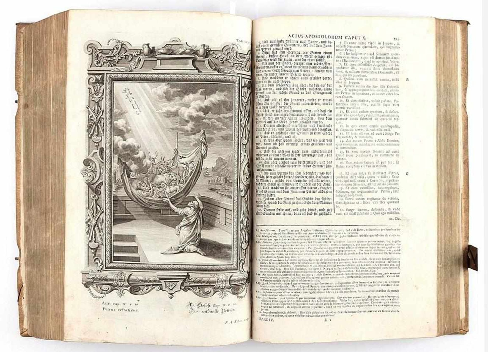 Biblia latino-germanica.Biblia sacra vulgata editiones iussu... sub directione G. Cartier edita. 4 - Bild 2 aus 2