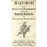 Reglement,vor die Königl. Preußische Infanterie, Worin enthalten Die Evolutions, das Manual und