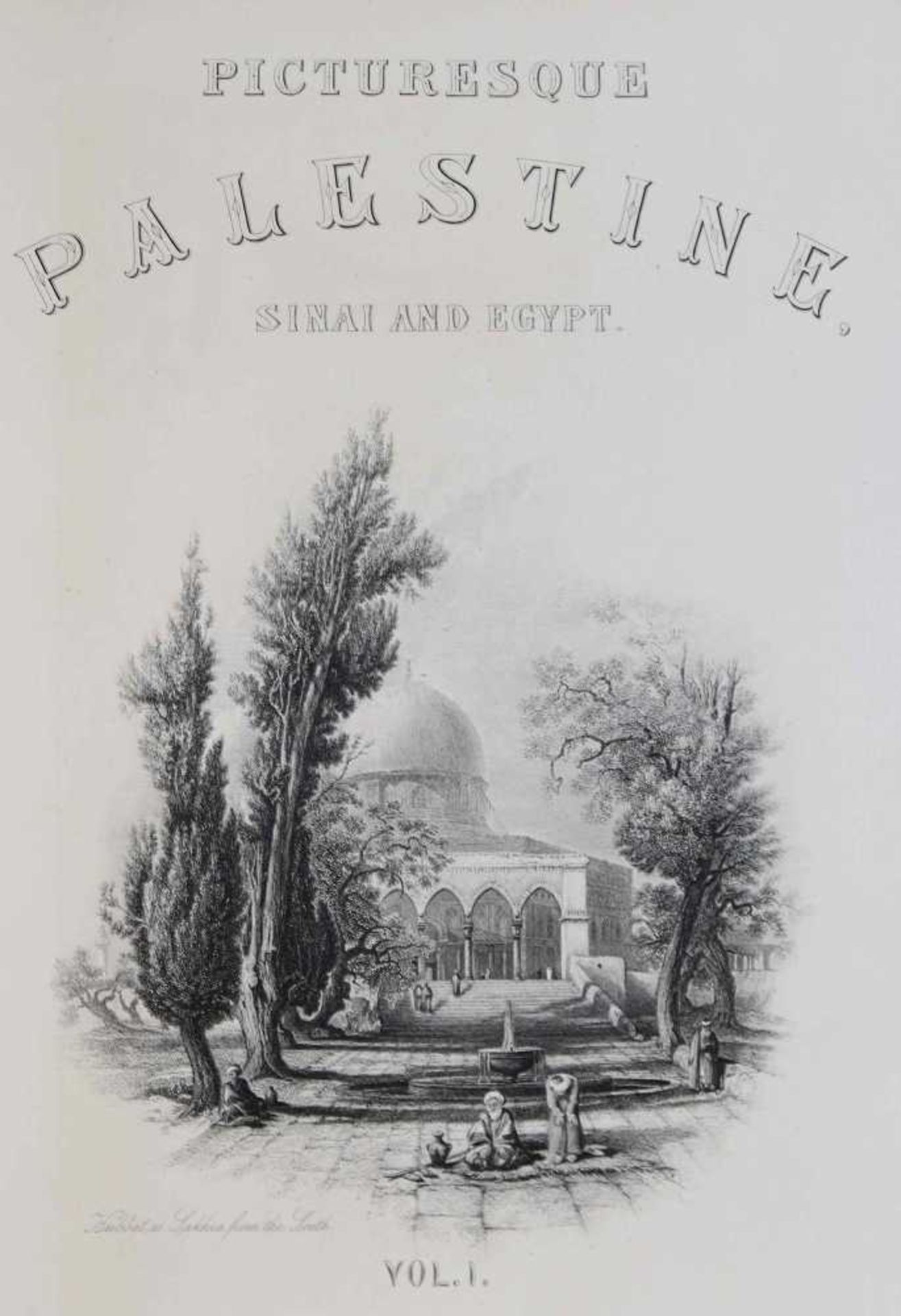 Wilson,(C.W.). Picturesque Palestine, Sinai and Egypt. 2 Bde. New York, Appleton (um 1890). Gr.4°.