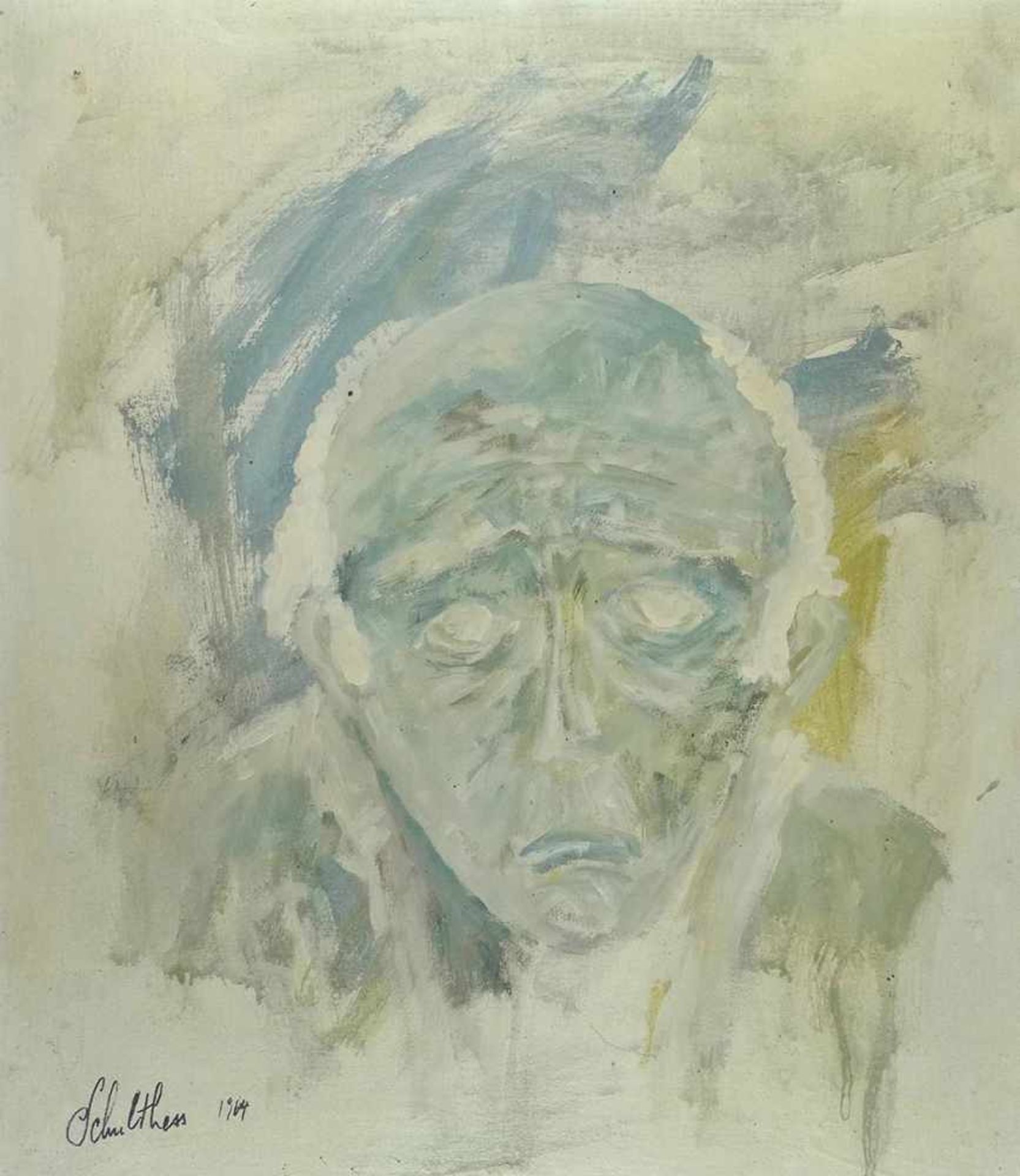 Schulthess (Schuldhess), Jörg Anton Shimon(1941 Basel 1992). Sammlung von über 110 Gemälden u.