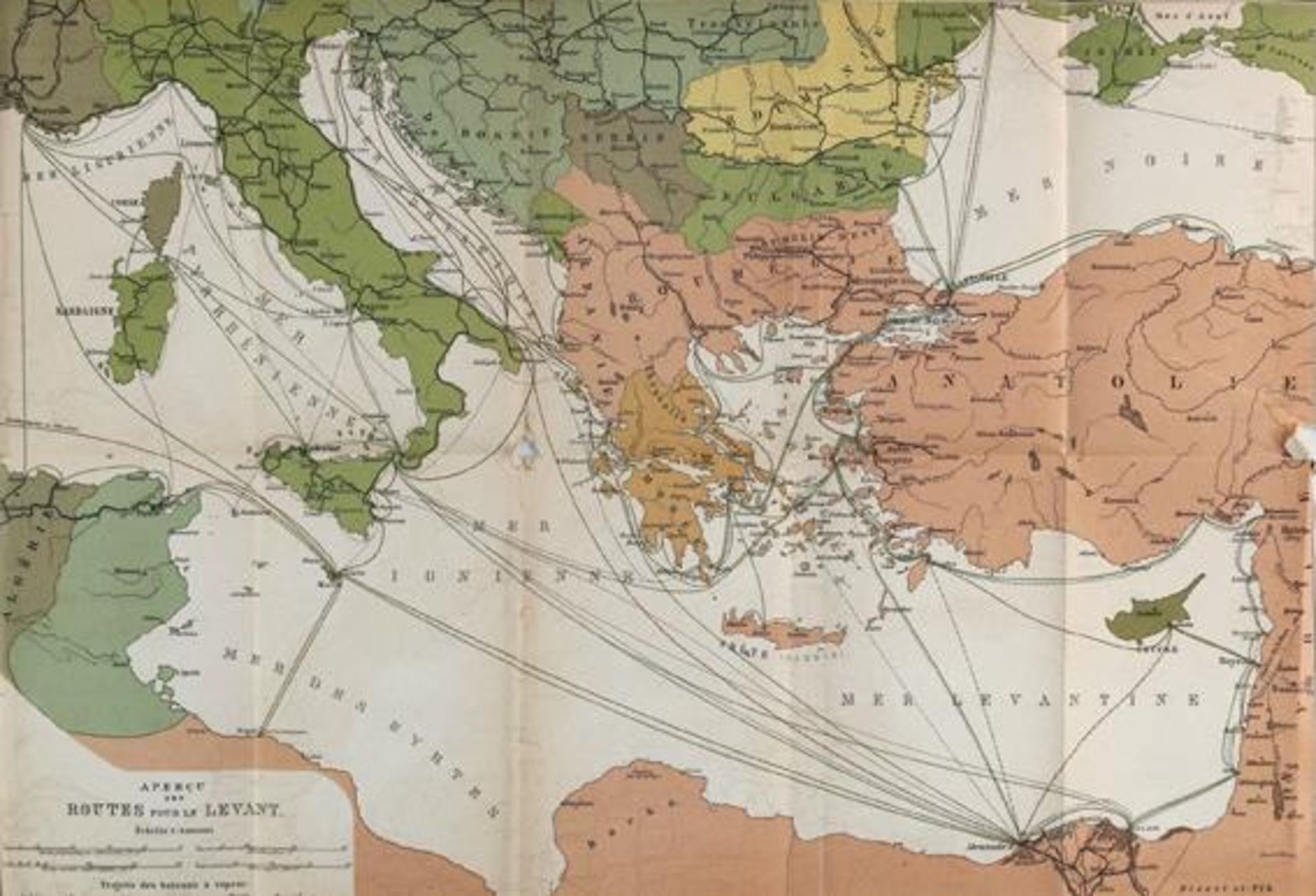 Griechenland.1. Aufl. Lpz. 1883. Mit 1 Panorama von Athen, 4 (von 6) Karten, 7 Plänen, 1 Grundriss