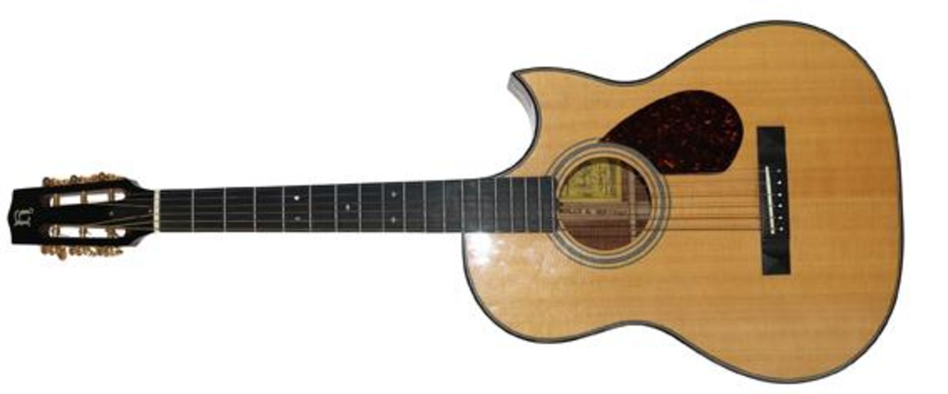Hoffmann, Charles A.Gitarre Modell 12 Fret. Bj. 2000. Zustand mint. Im Original-Case.Seriennr.