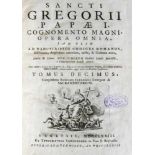 Gregor I., Papst.Opera omnia. Nunc autem a.J.B. Gallicciolli Iocupletata. 17 Bde. Venedig, F.Sansoni