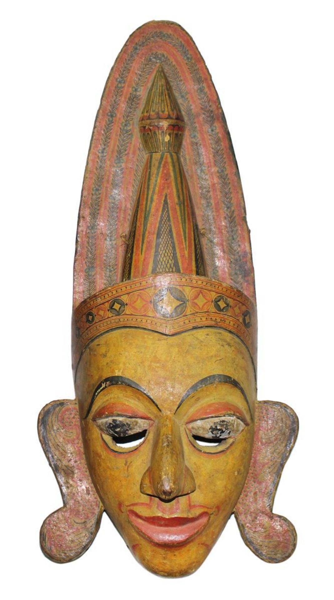 Museale Maskenvon 35 musealen Masken. Viele seltene Stücke, die im Kunsthandel u. Auktionen erworben