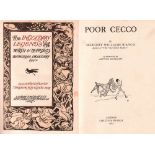 Bianco, Margery Williams.Poor Cecco. London, Chatto & Windus, 1925. 8°. Mit 7 farbigen Tafeln und