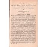 The Chess Player's Chronicle,and Journal of Indoor and Outdoor Amusements. [Edited by C. E. Ranken.]