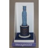 England. Wedgwood - Schachfigur Königaus Wedgwood - Steingut. England, Produktion von Wedgwood,