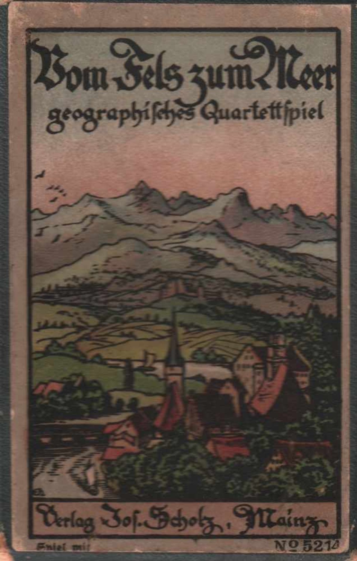Ansichten von Deutschland.Sammlung von 620 Quartettspiele von Dieter Osteneck, meist von - Bild 3 aus 9