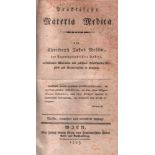 Medizin. Mellin, Christoph Jakob.Praktische Materia Medica. 5, vermehrte und verbessert Auflage.