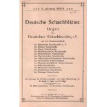 Deutsche Schachblätter.Organ des Deutschen Schachbundes. 5. Jahrgang 1913 / 14. 8°. Mit 1