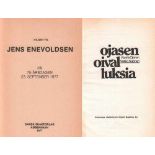 Ojanen, K. und V. Salonen.Ojasen oival luksia. Kustantaja Shakkituonti Heikki Koskinen Ky, 1975. 8°.