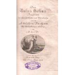 Philosophie. Gellius, Aulus.Fragmente der alten Geschichte und Philosophie aus den attischen