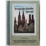 Ansichten von Deutschland.Sammlung von 620 Quartettspiele von Dieter Osteneck, meist von