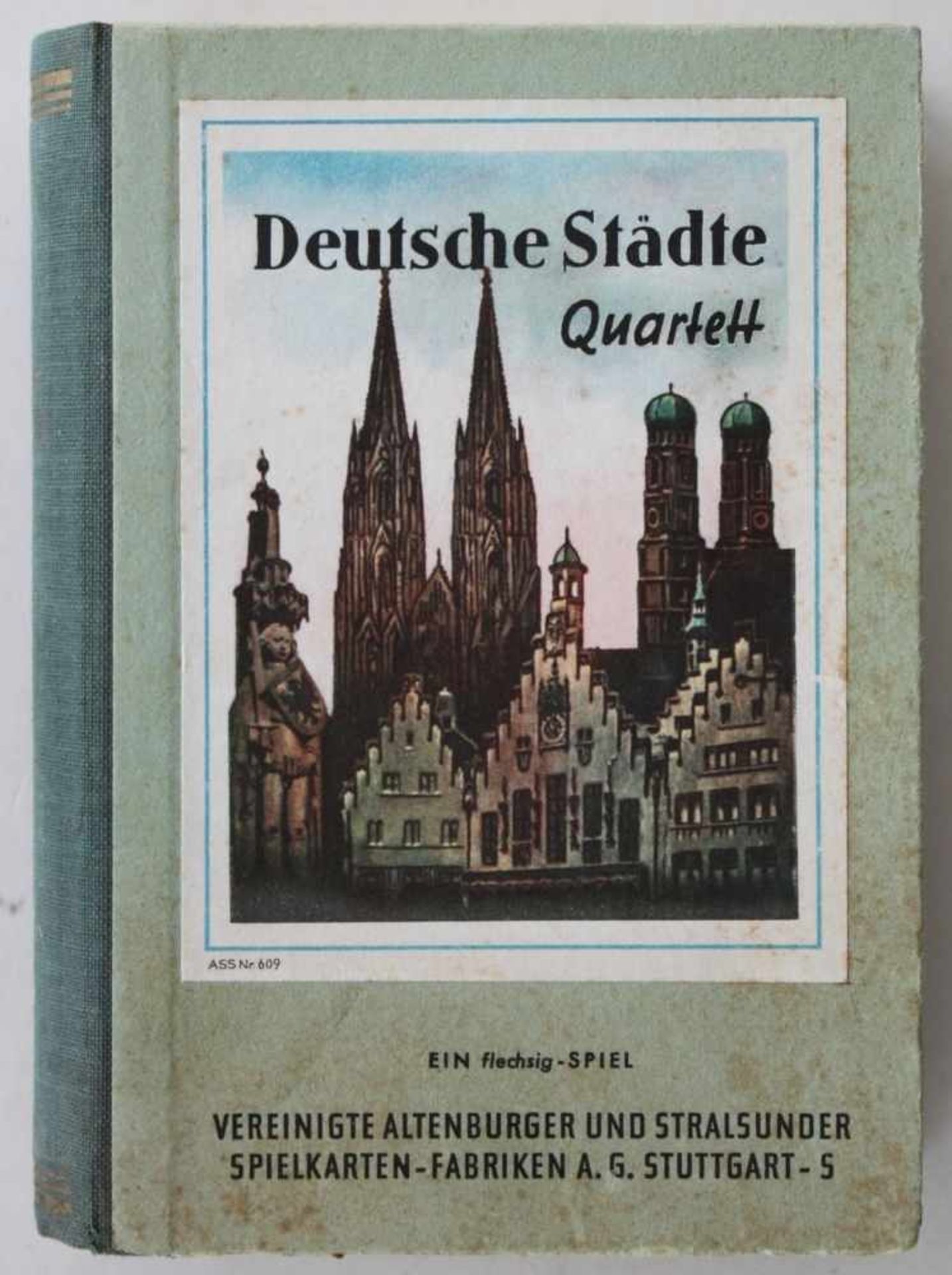 Ansichten von Deutschland.Sammlung von 620 Quartettspiele von Dieter Osteneck, meist von