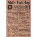 Arbeiter - Schachzeitung.Organ des Deutschen Arbeiter - Schachbundes ... Redaktion: Arthur Klinke.