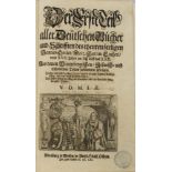 Luther, Martin.Der Erste Teil aller Deutschen Bücher u. Schrifften ... Aus dem Wittenbergischen,