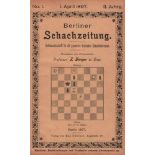 Berliner Schachzeitung.Halbmonatsschrift für die gesamten deutschen Schachinteressen. 2. Jahrgang